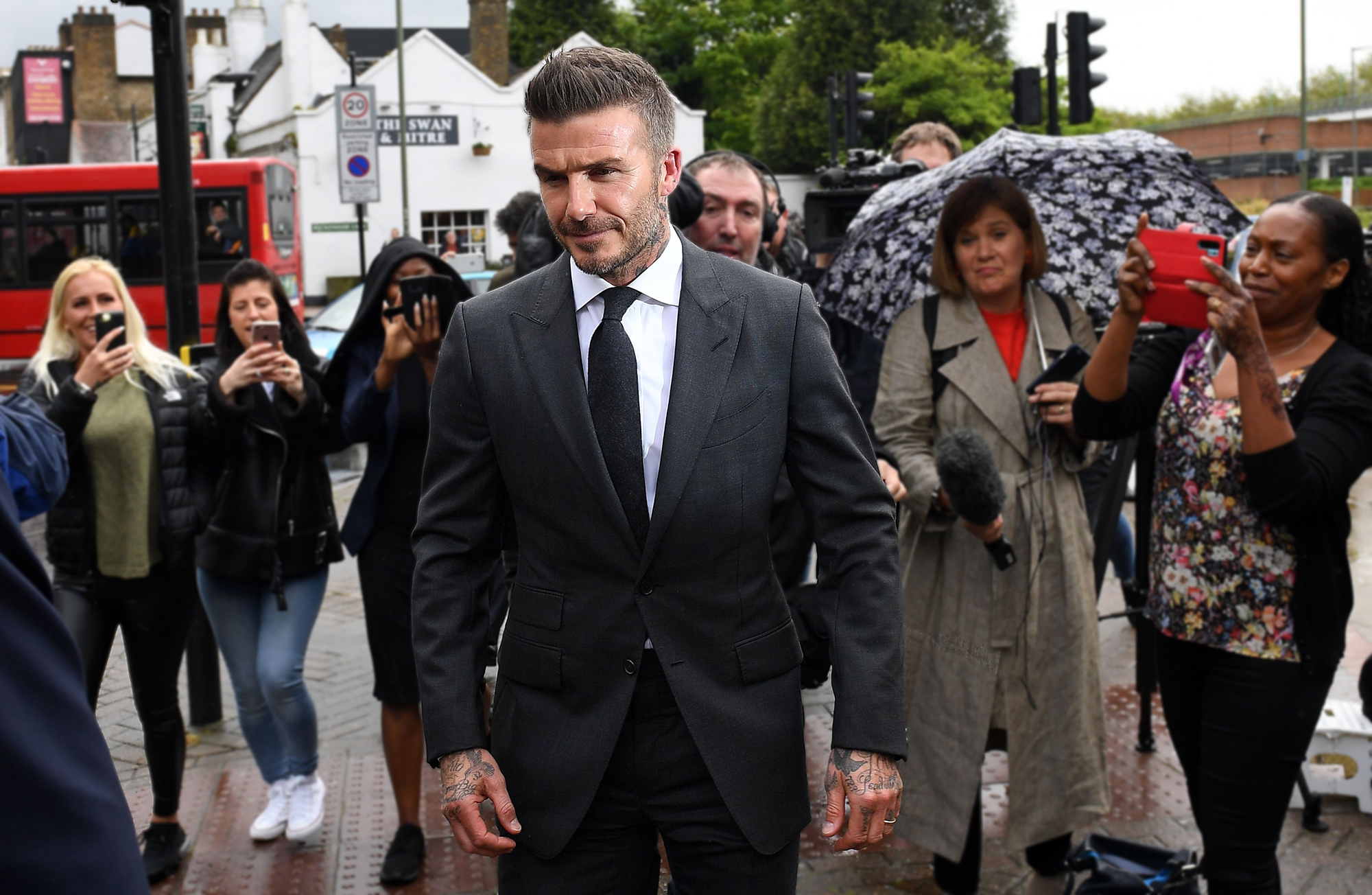 David Beckham Banned From Driving
