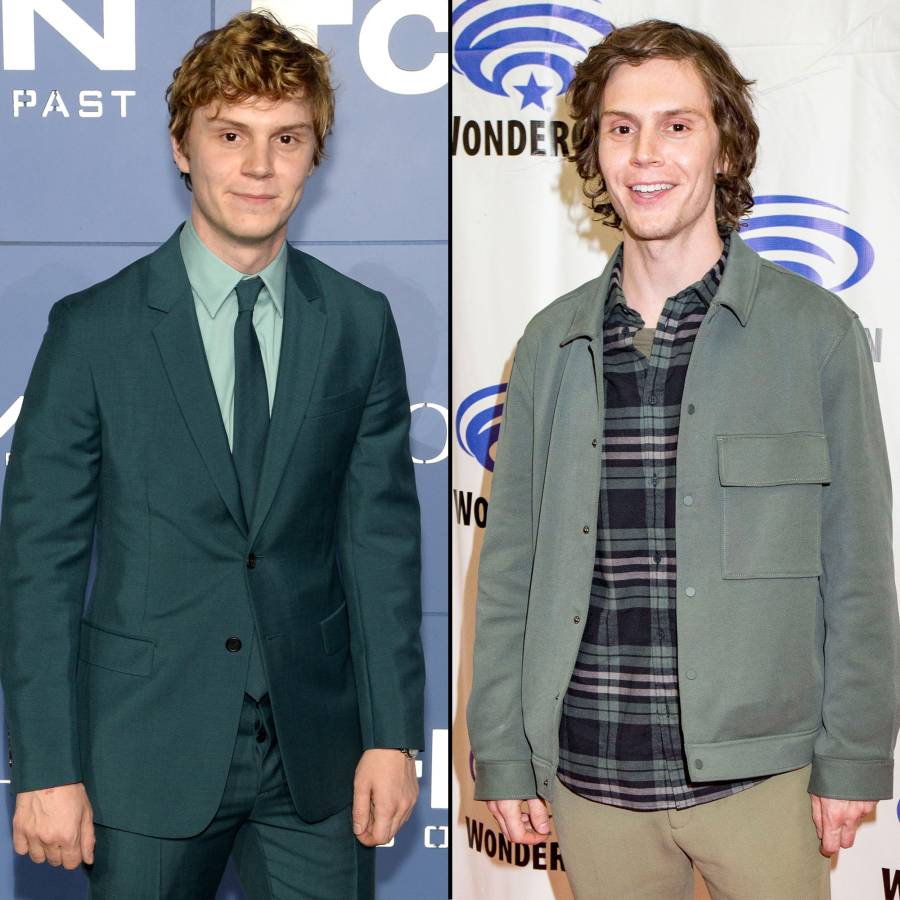 Evan Peters X-Men Then and Now