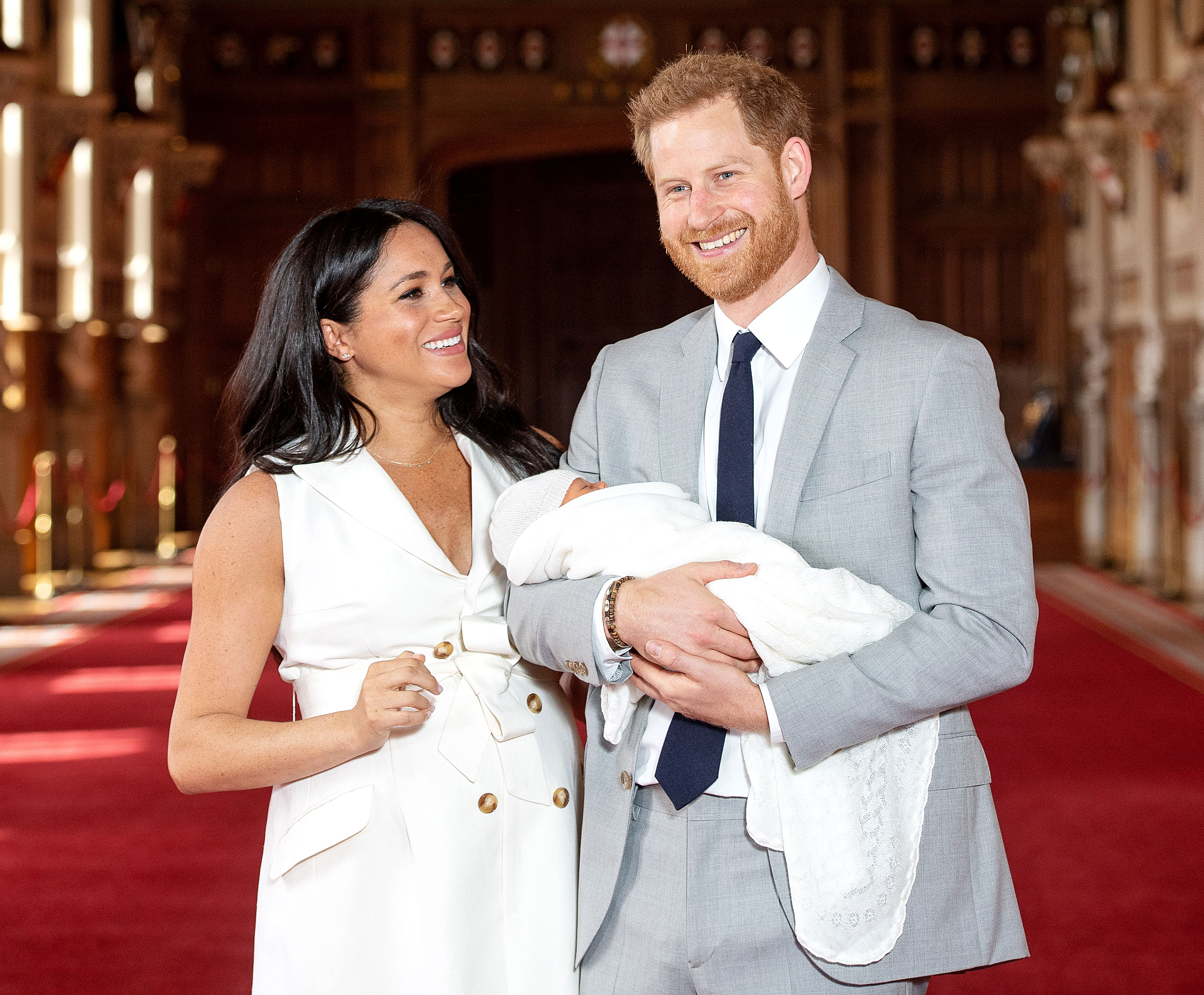 Fans Wild Over Prince Harry Duchess Meghan Son Name