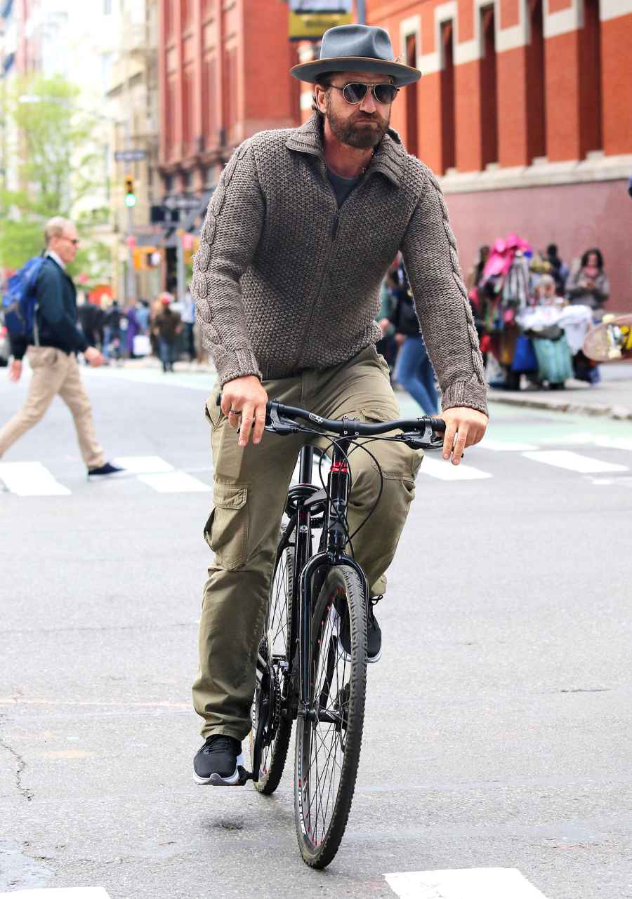 Gerard Butler Bike