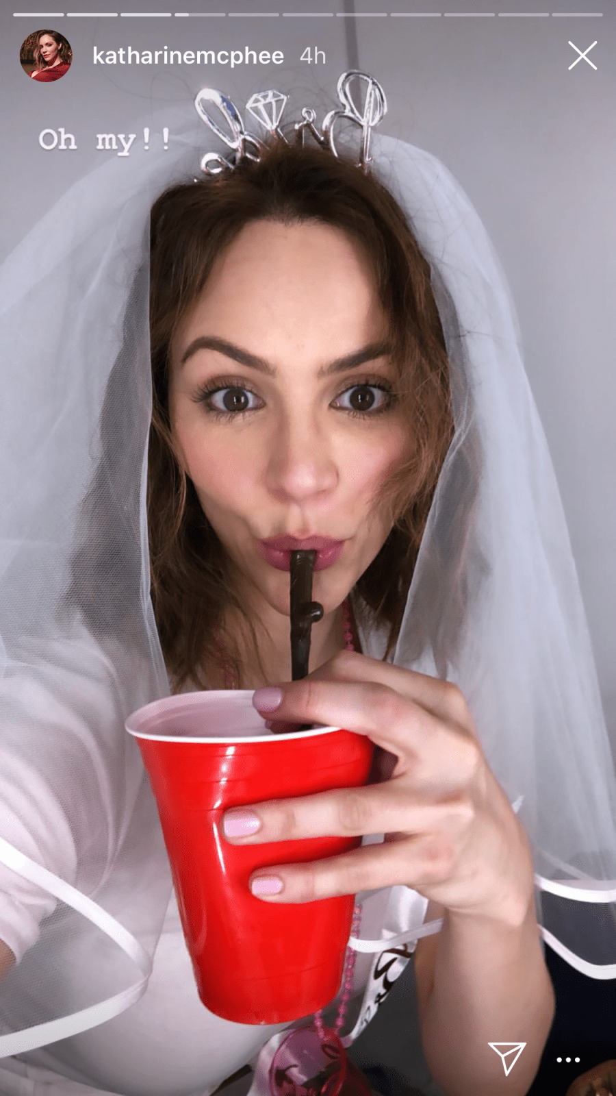 Katharine McPhee bachelorette party