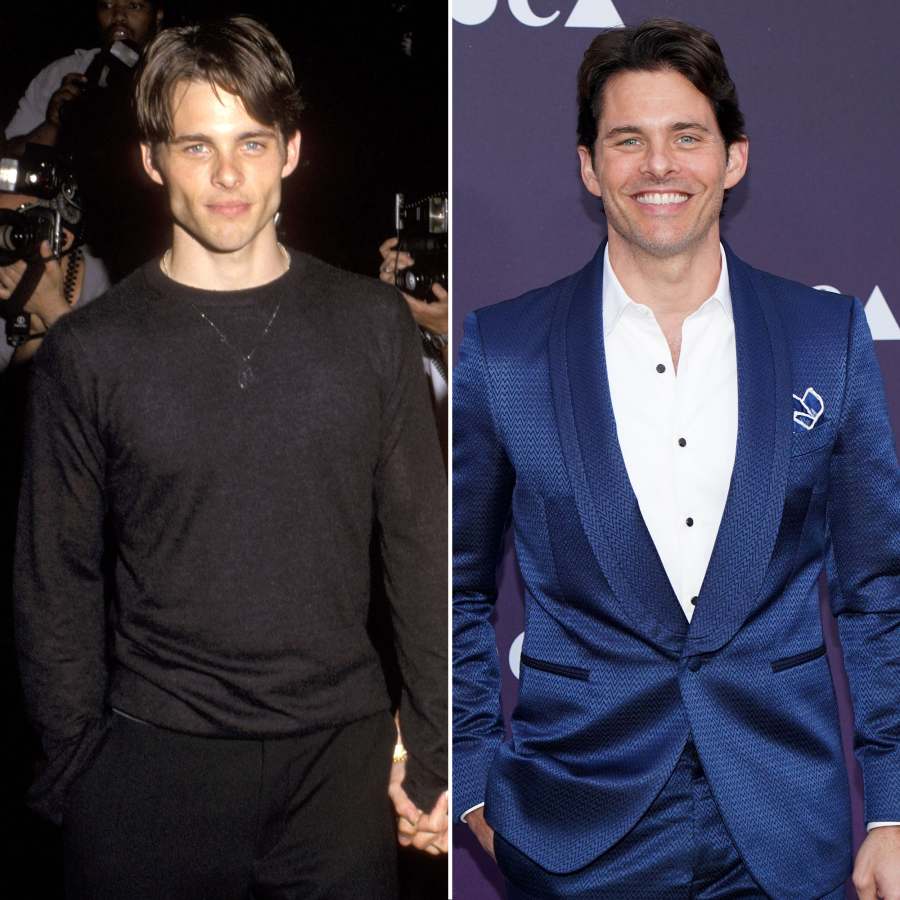 James Marsden X-Men Then and Now