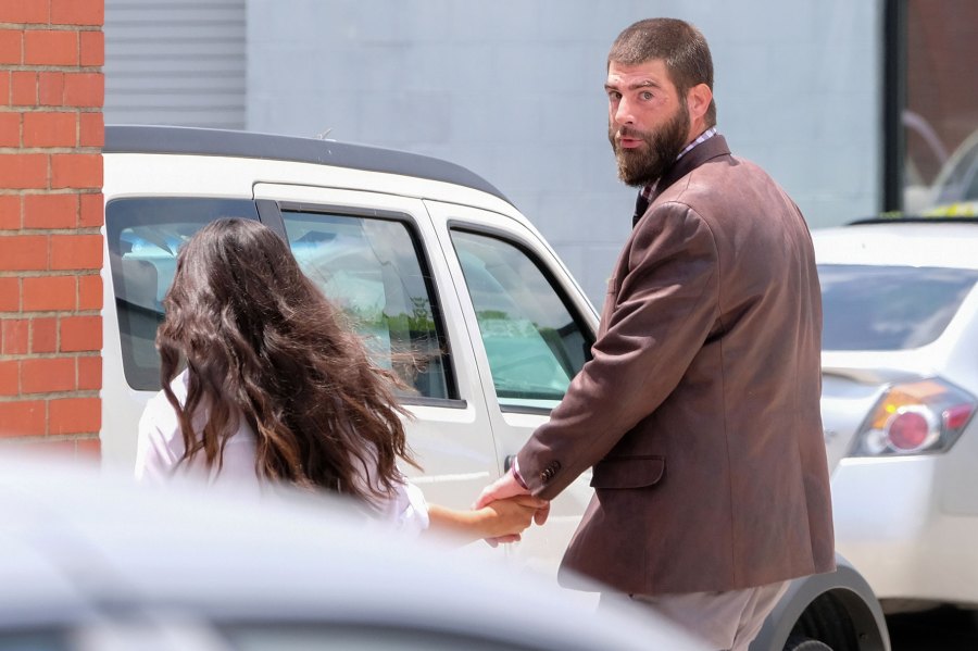 Jenelle Evans and David Easona Leave Court Holding Hands