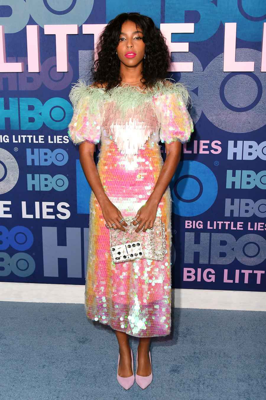 Jessica Williams Big Little Lies Premiere Red Carpet