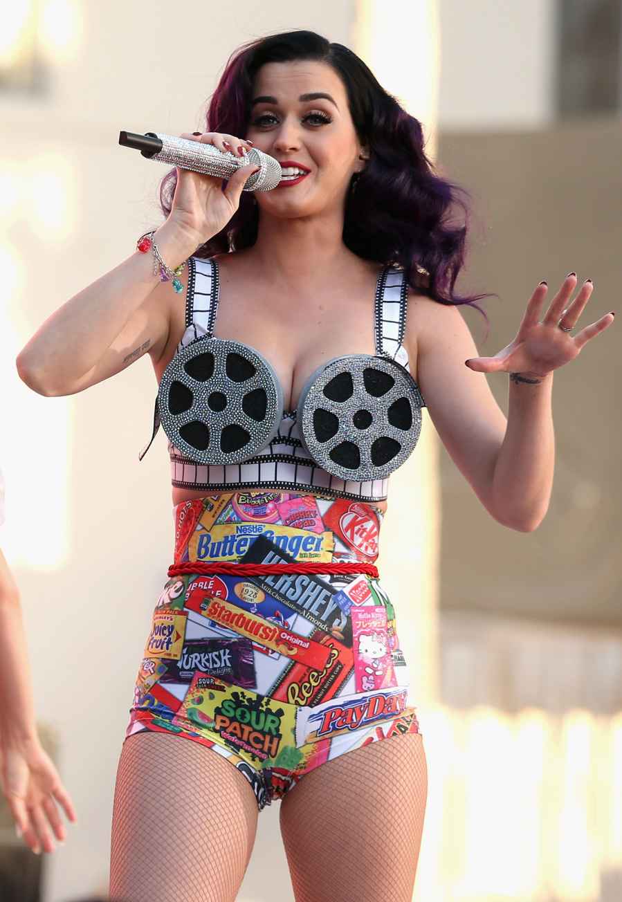 Katy Perry Dressed as Food