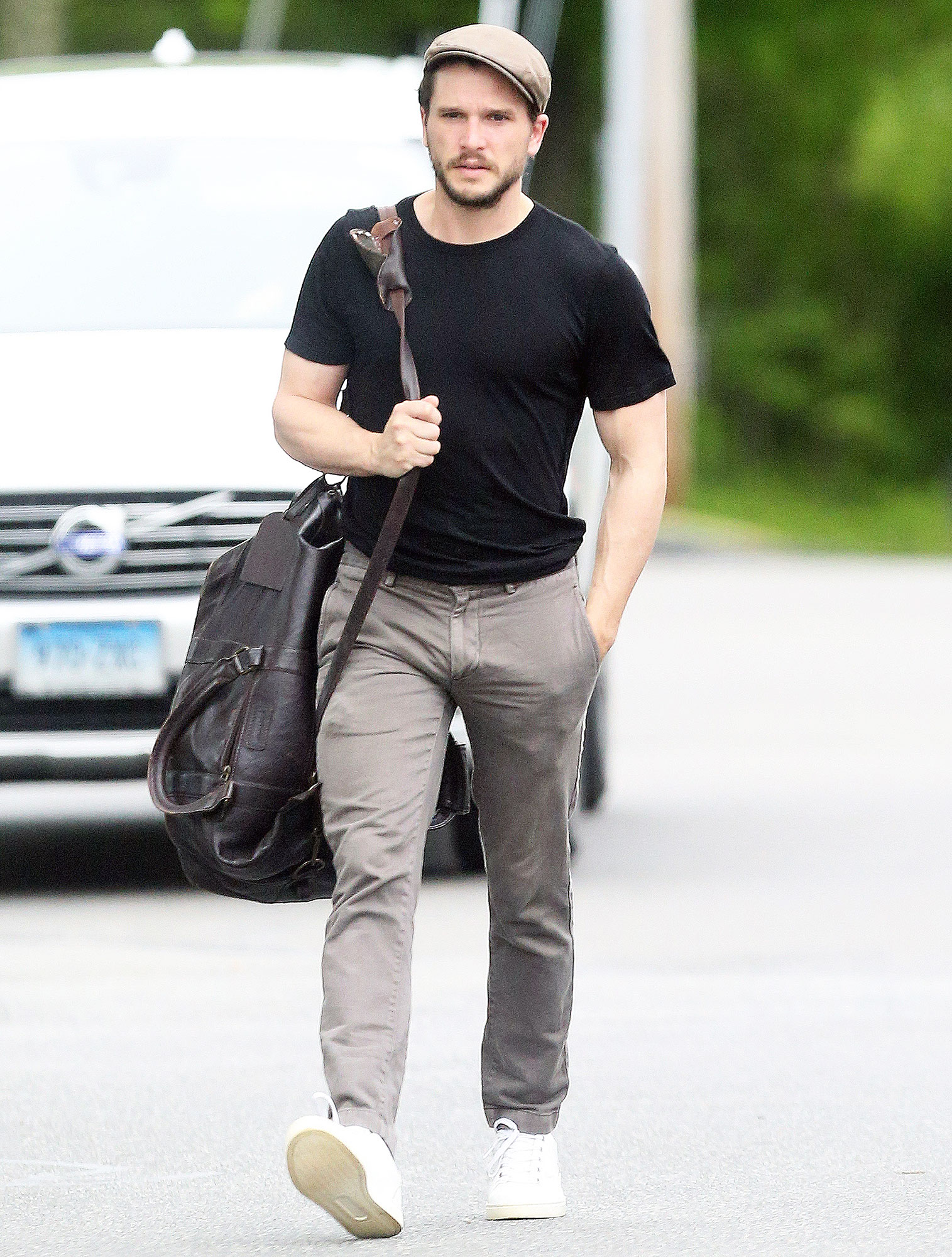 Kit Harington Spotted Rehab