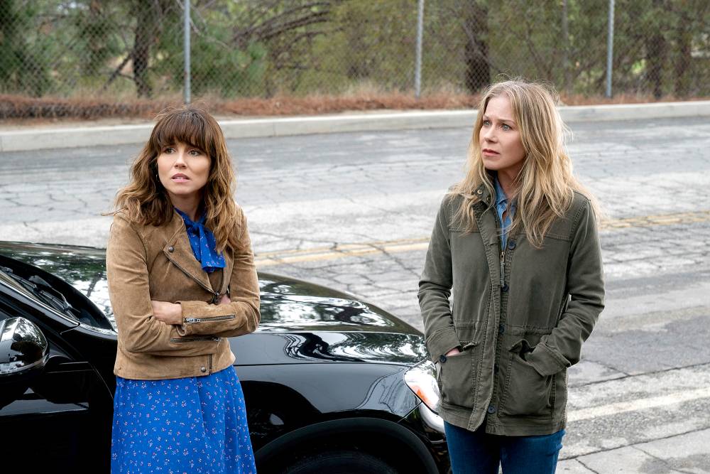 Linda Cardilleni and Christina Applegate in Dead To Me