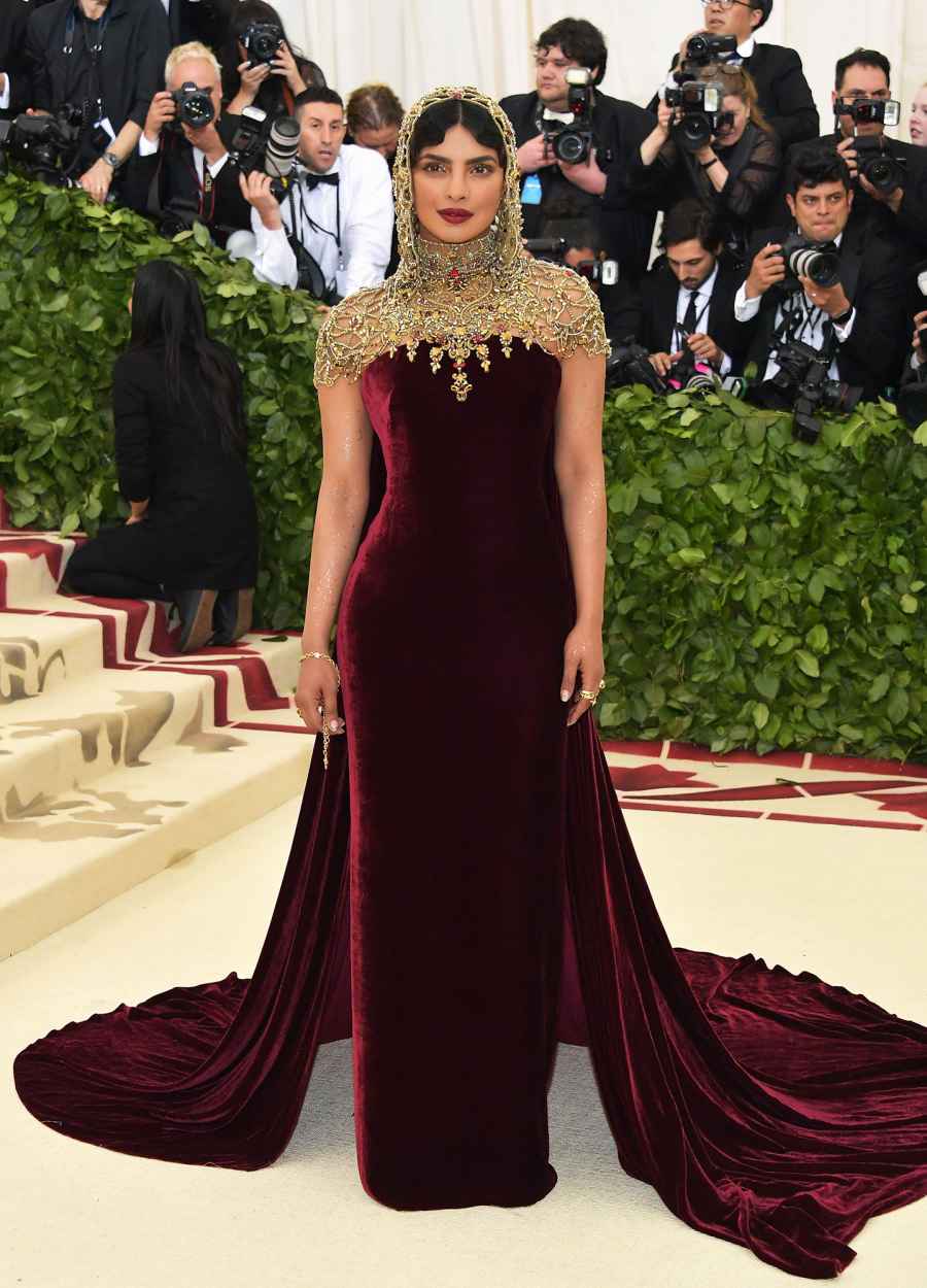 Priyanka Chopra Look Back at the Most Major Fashion Moments in Met Gala History