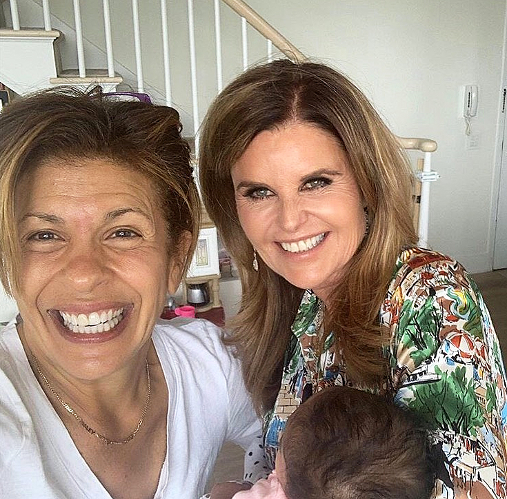 Maria Shriver Hoda Kotb Baby