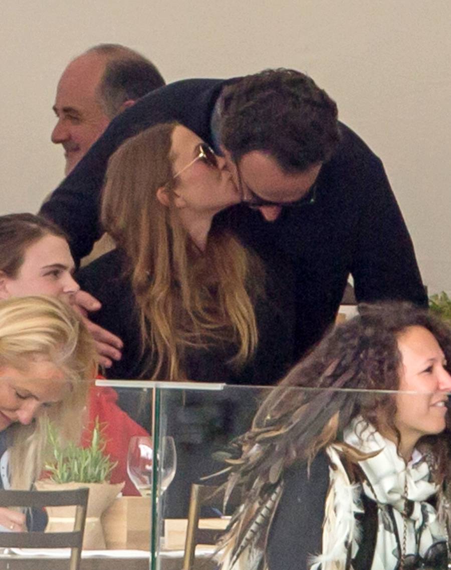 Mary-Kate Olsen Kisses Husband Olivier Sarkozy at Horseback Riding Event