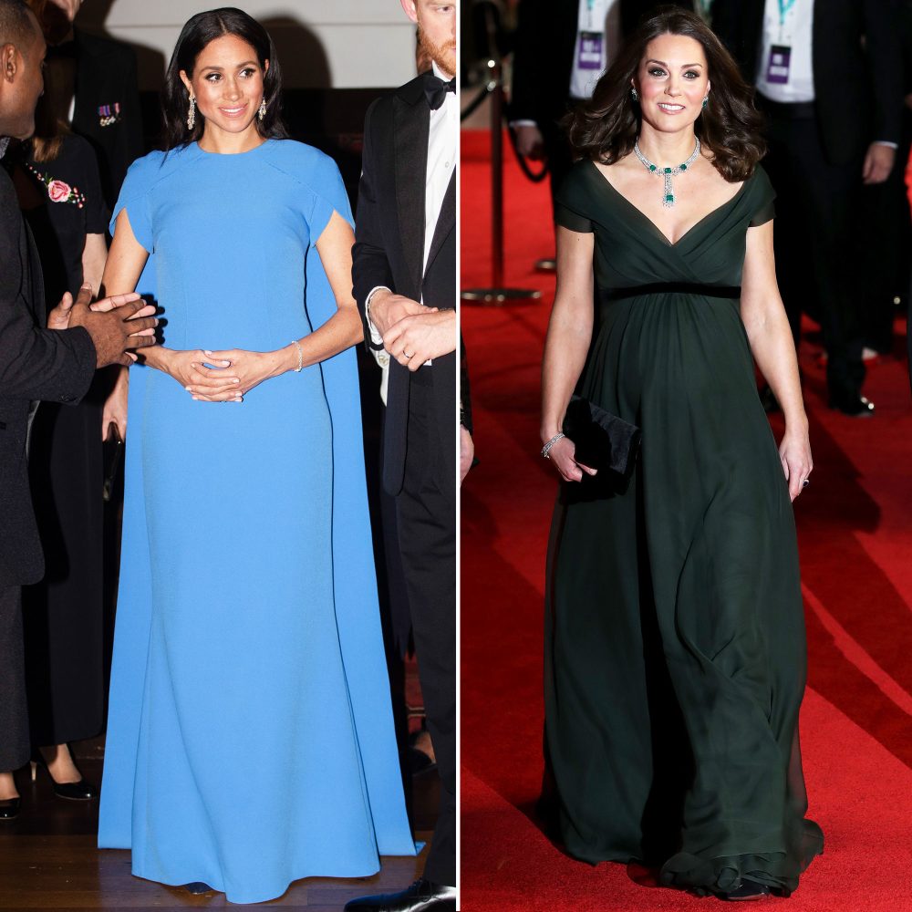 Meghan Markle and Kate Middleton Maternity Style