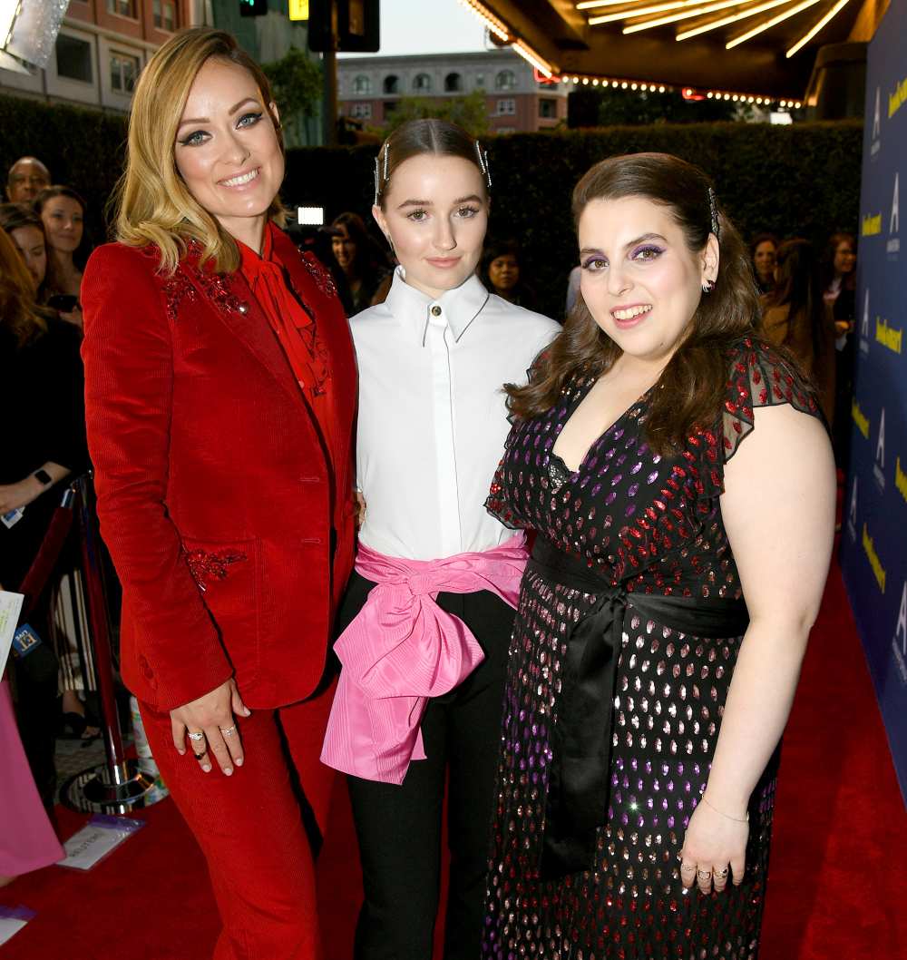 Olivia-Wilde-Kaitlyn-Dever- and-Beanie-Feldstein