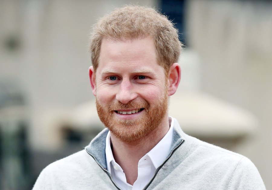 Prince Harry Beams Windsor Castle Duchess Meghan Birth Royal Baby