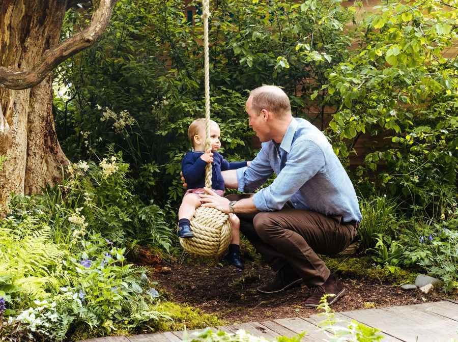 Prince William, Duchess Kate and Kids Play in the Garden She Designed at Chelsea Flower Show