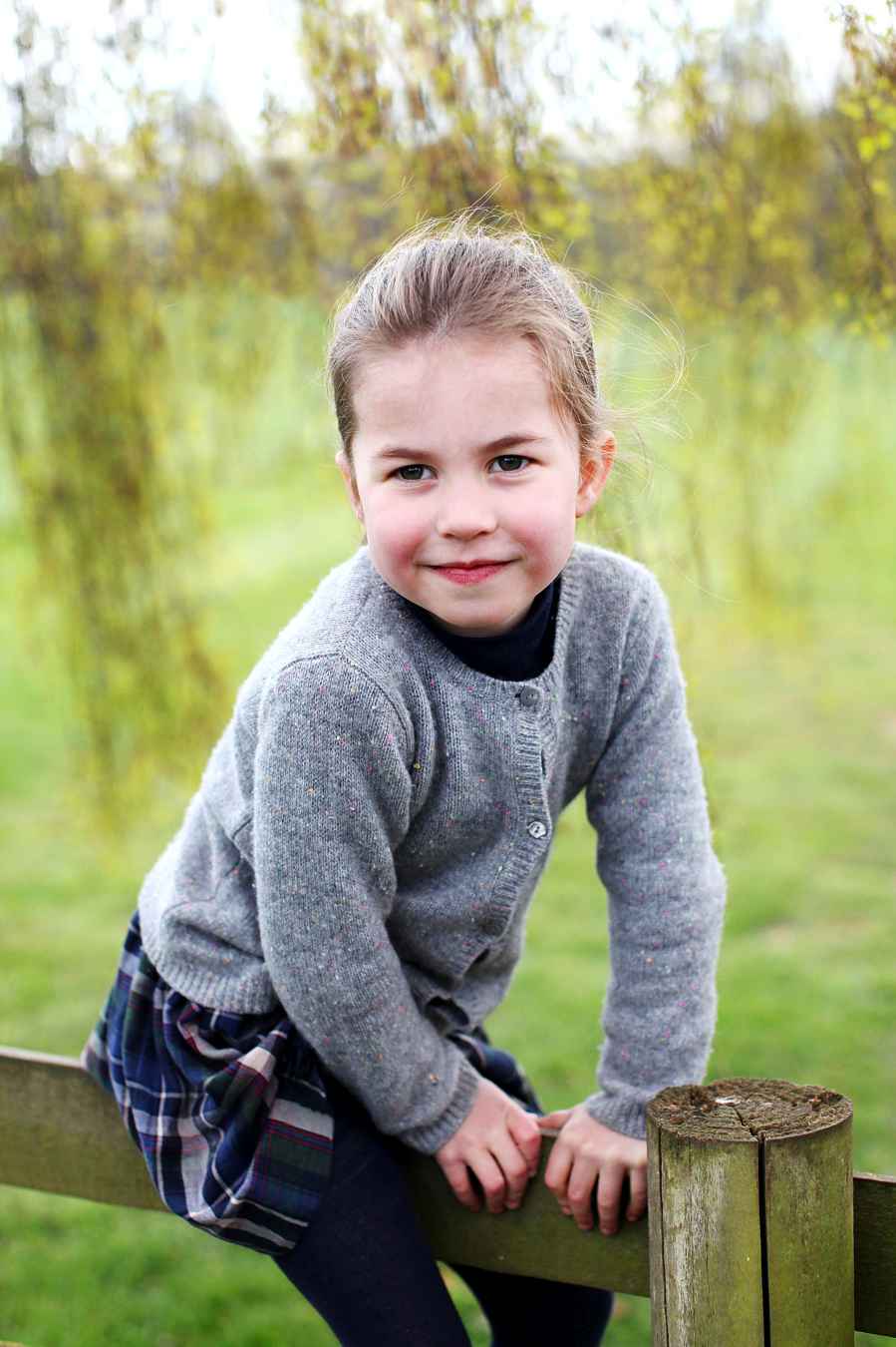 Princess Charlotte Portrait Session Fourth Birthday