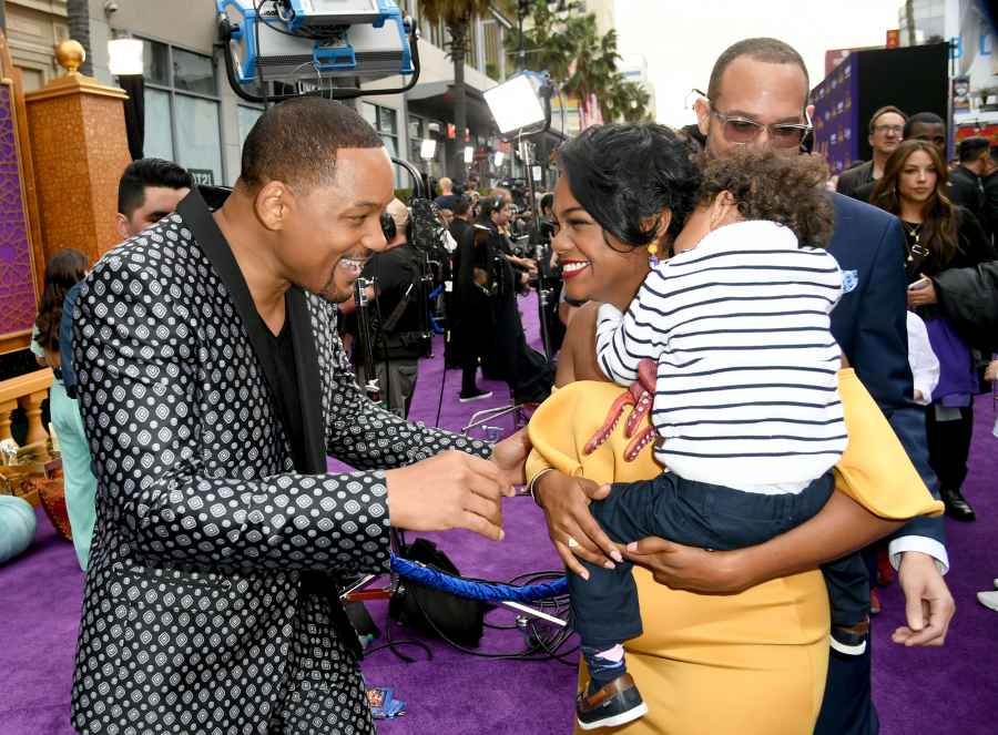 Will-Smith,-Tatyana-Ali-Aladdin-premiere