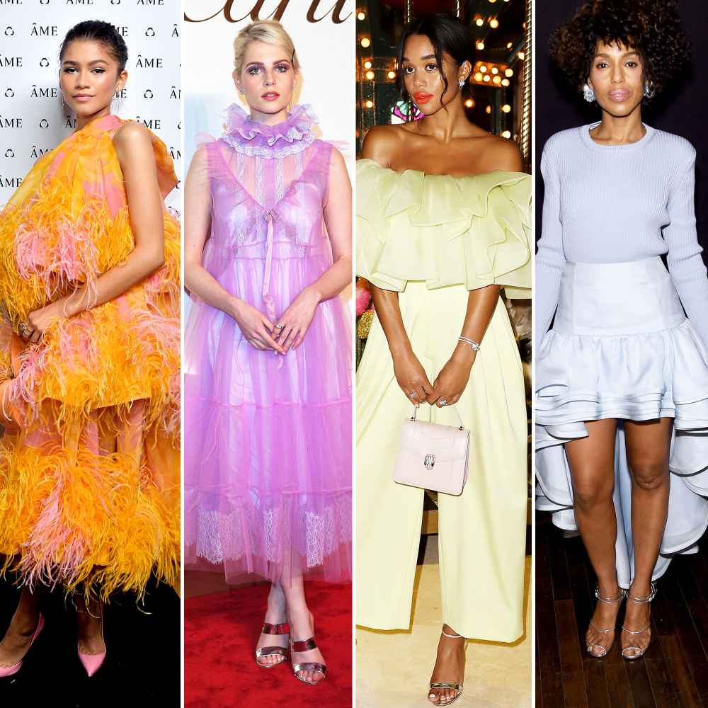 Stylish Marc Jacobs Zendaya, Lucy Boynton, Laura Harrier, and Kerry Washington