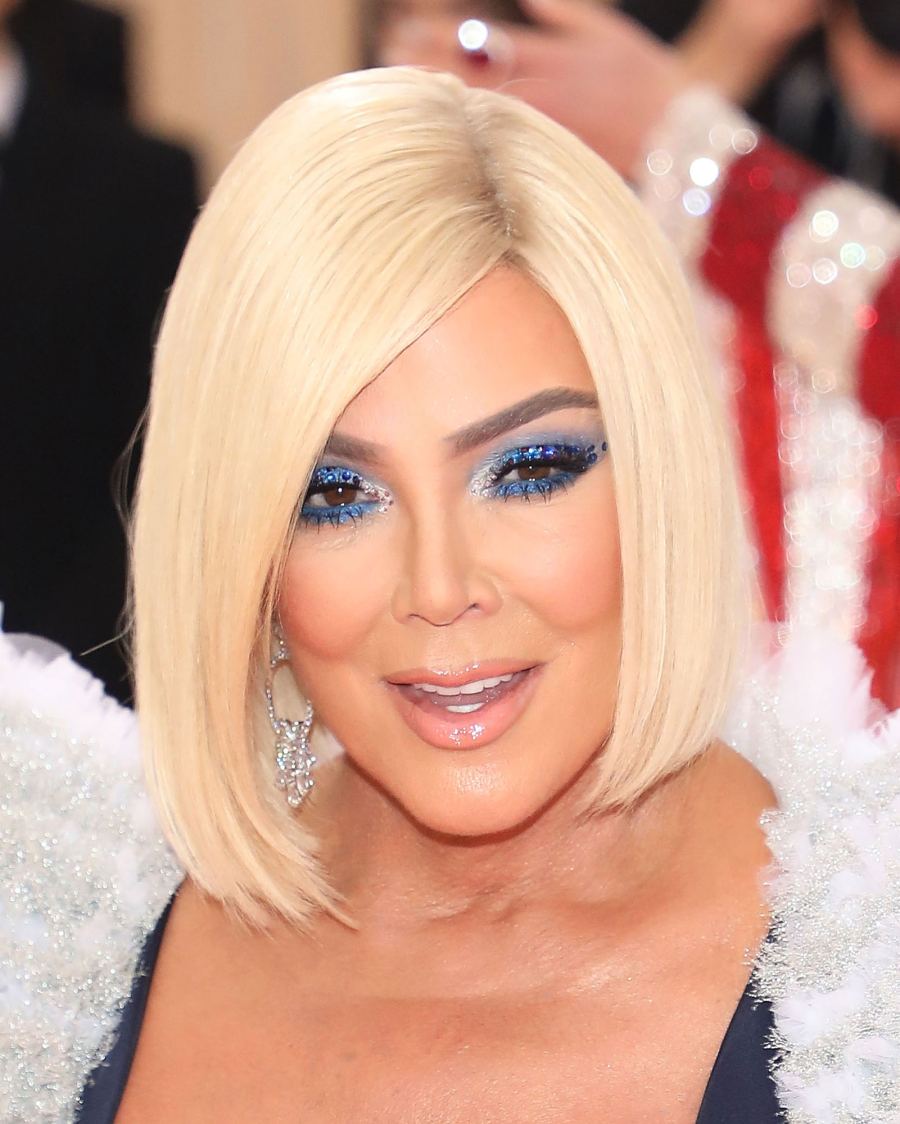 Kris Jenner met gala 2019 wigs