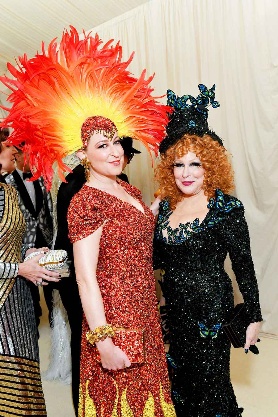 Sophie Von Haselberg and Bette Midler met gala 2019 wigs