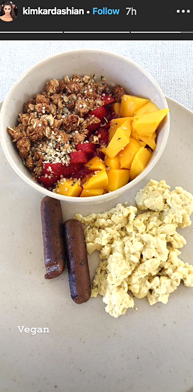 Kim Kardashian Plant-Based Meals