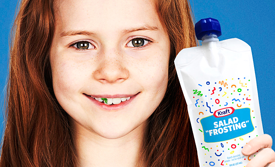Krafts Salad Frosting Is the Brands Answer to Getting Kids to Eat Vegetables