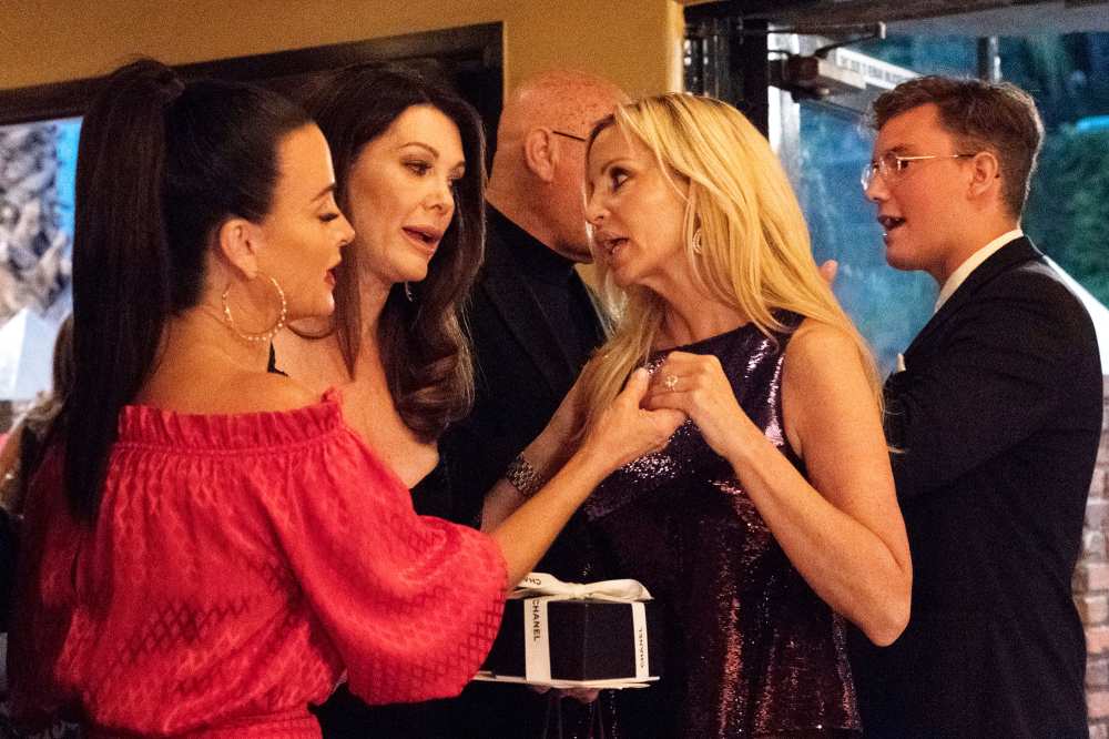 Kyle Richards, Lisa Vanderpump, Camille Grammer Hotseat RHOBH Season 9 Reunion.jpg