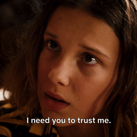 Mike and Eleven Stranger Things