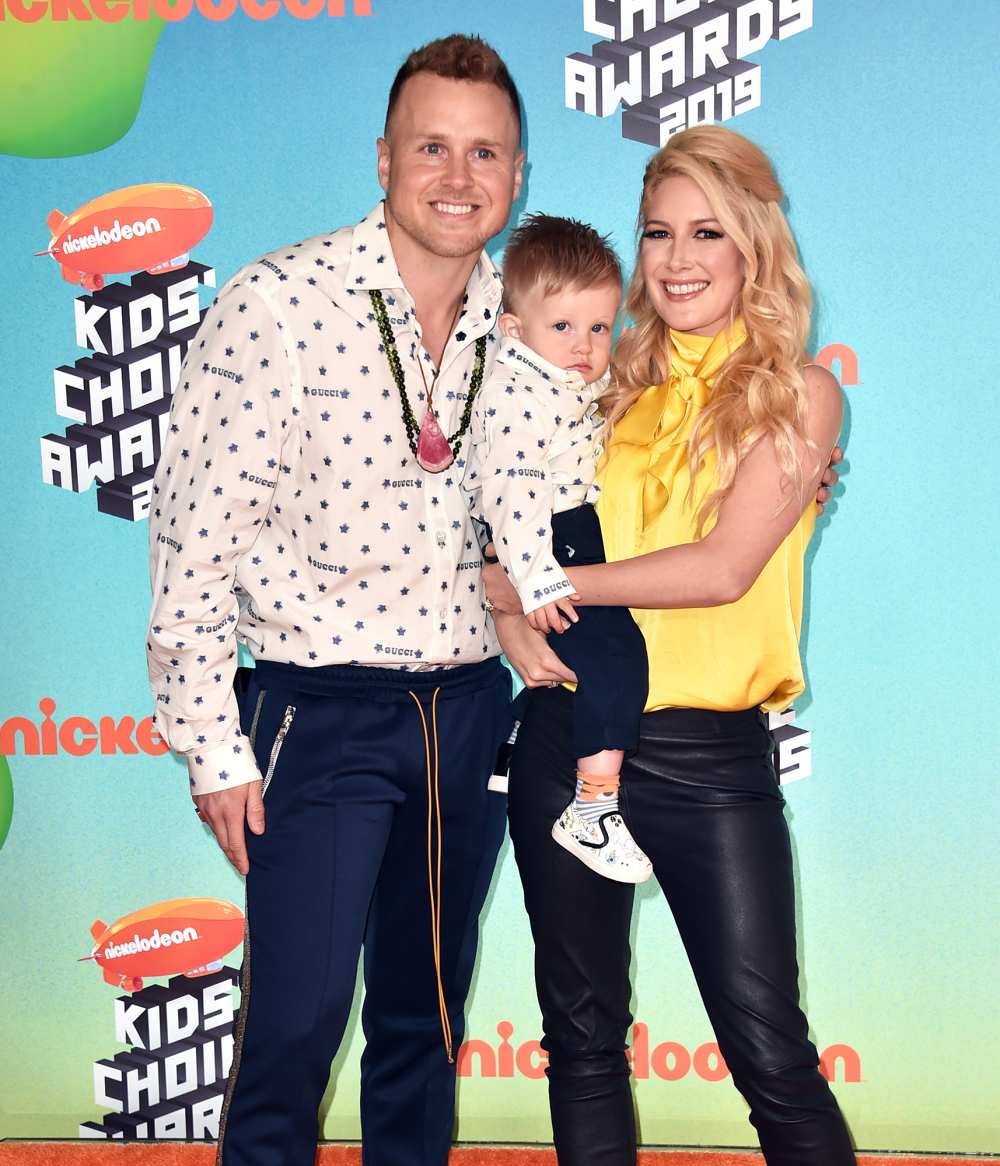 Spencer Pratt Heidi Gunner Side After Birth