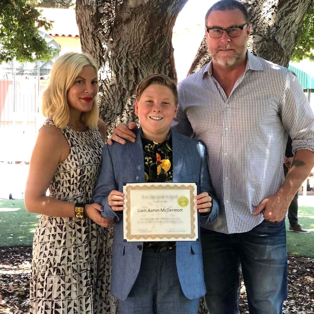 Tori Spelling and Dean McDermott Liam McDermott Obese Trolls