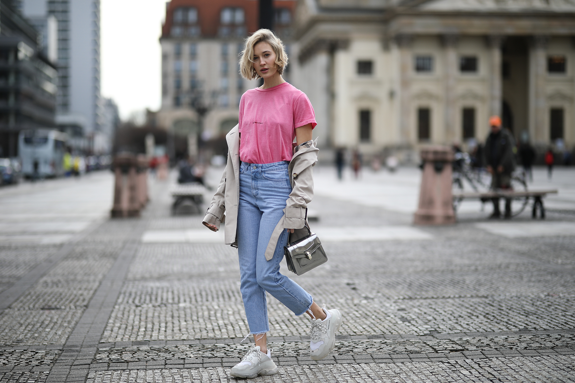 Wearing Jeans