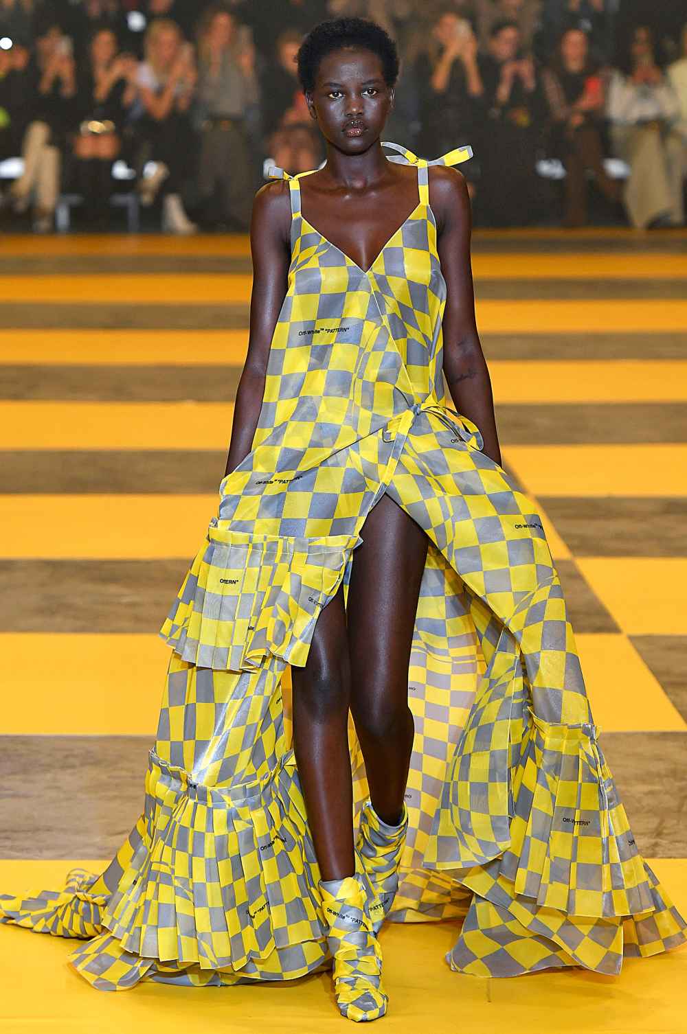 Adut Akech Runway