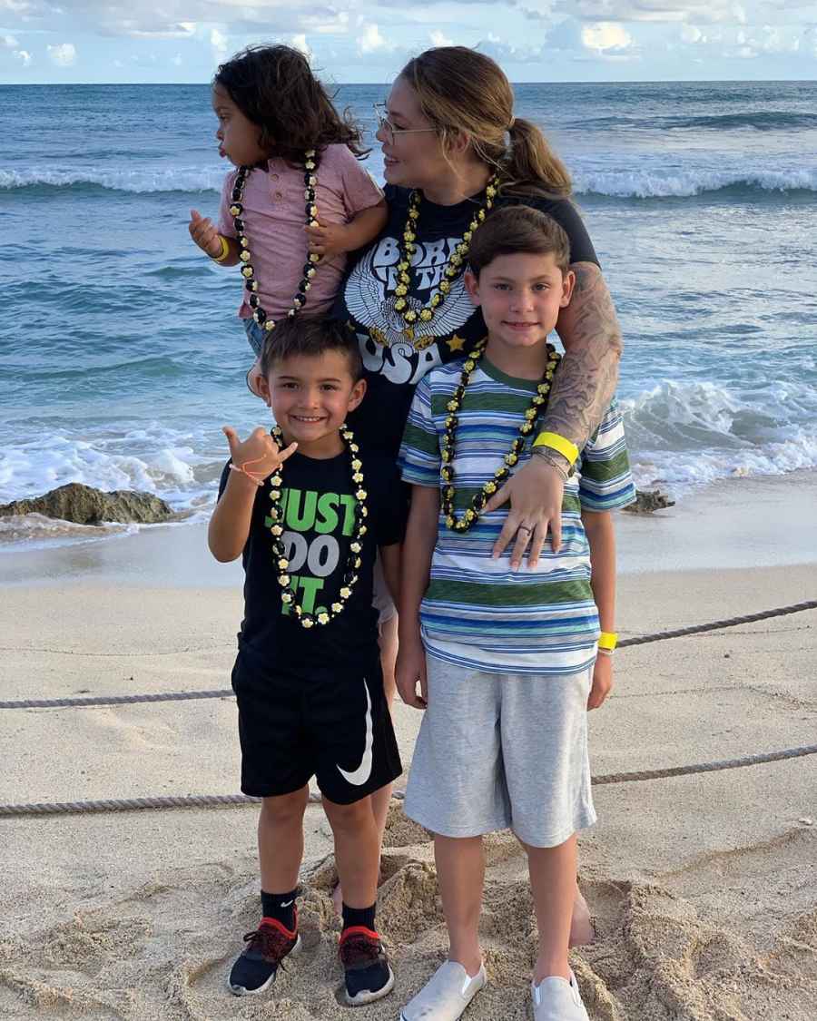 Celeb Families on Summer 2019 Vacations Kailyn Lowry