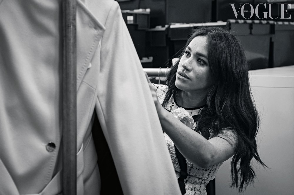 When Duchess Meghan Received News Vogue Co-Editor