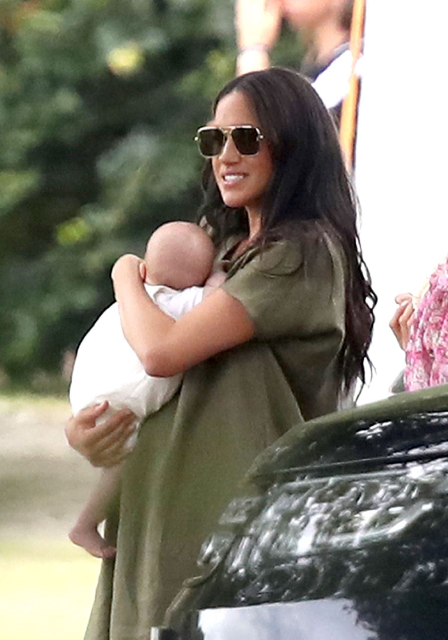 Duchess Meghan and Prince Harry’s Son Archie Makes 1st Public Appearance at Charity Polo Match