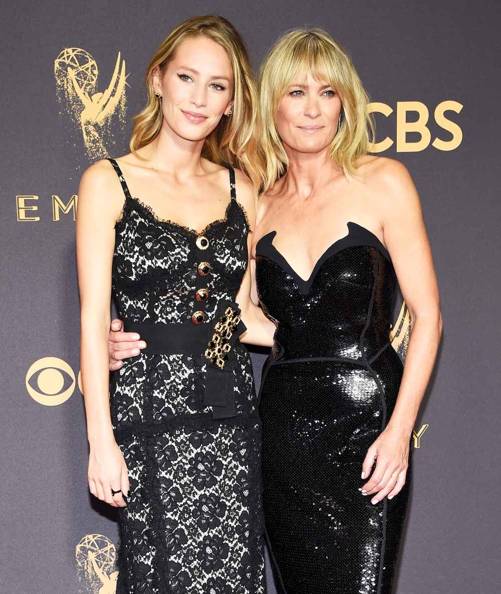 Dylan Penn and Robin Wright September 17, 2017