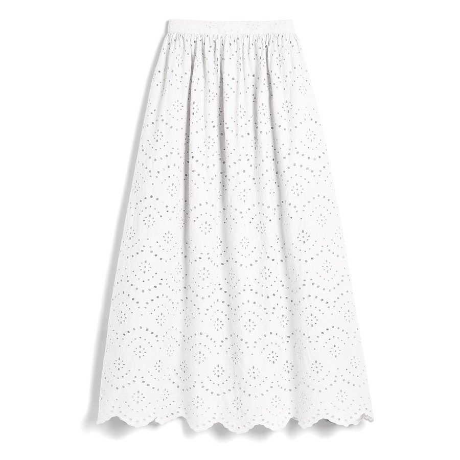 Express x Karla Collection Eyelet Skirt