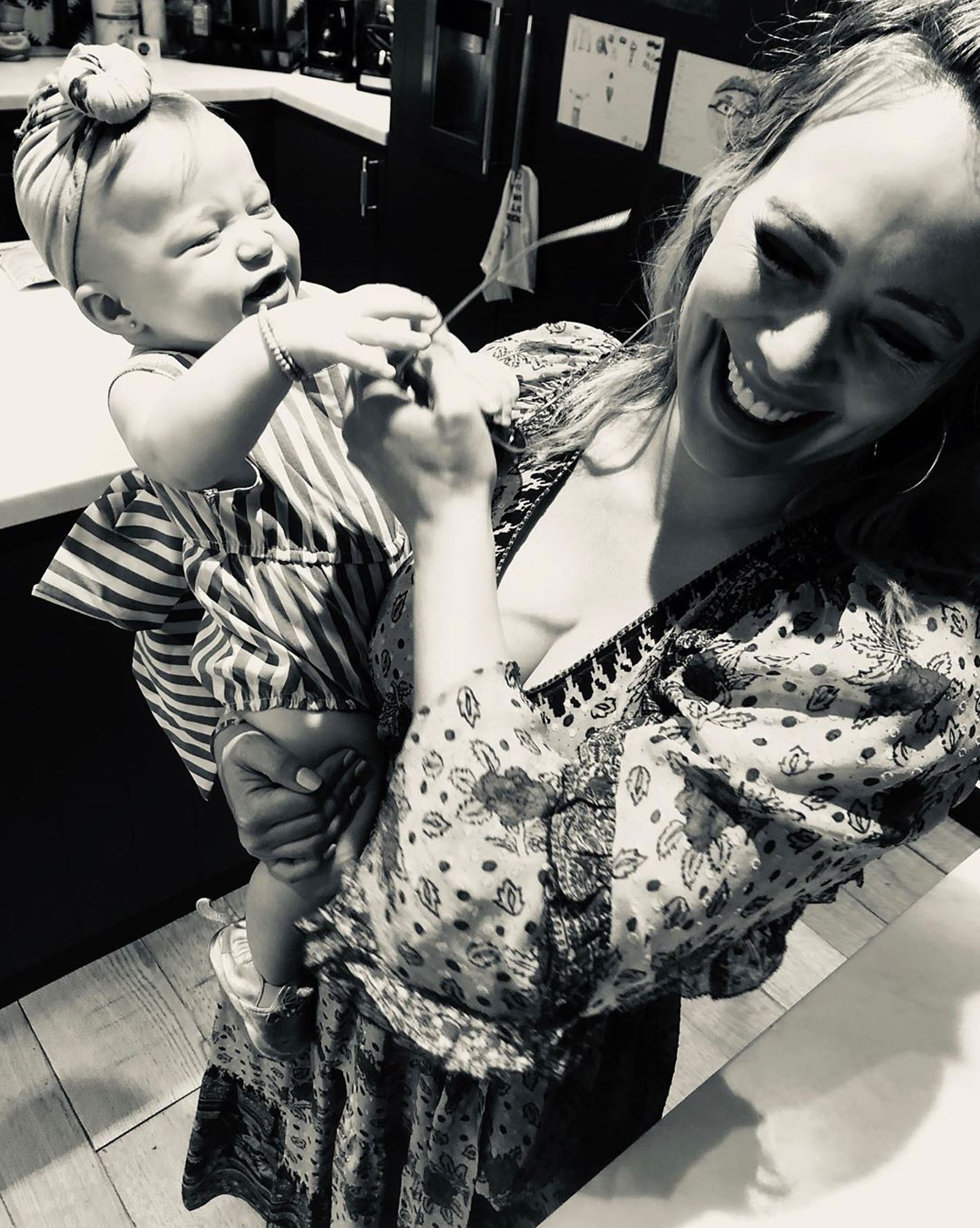 Hilary Duff Shows Off 8-Month-Old Daughter Banks' Pierced Ears After Backlash