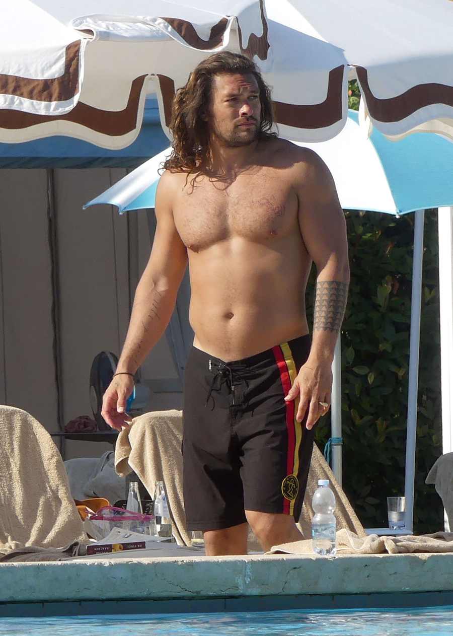 Hunks in Trunks Jason Momoa Shirtless