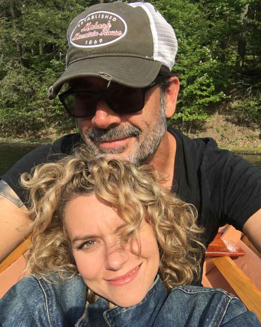 Jeffrey Dean Morgan Celebrates Hilarie Burton