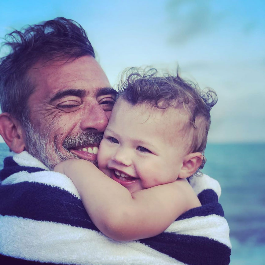 Jeffrey Dean Morgan With Baby