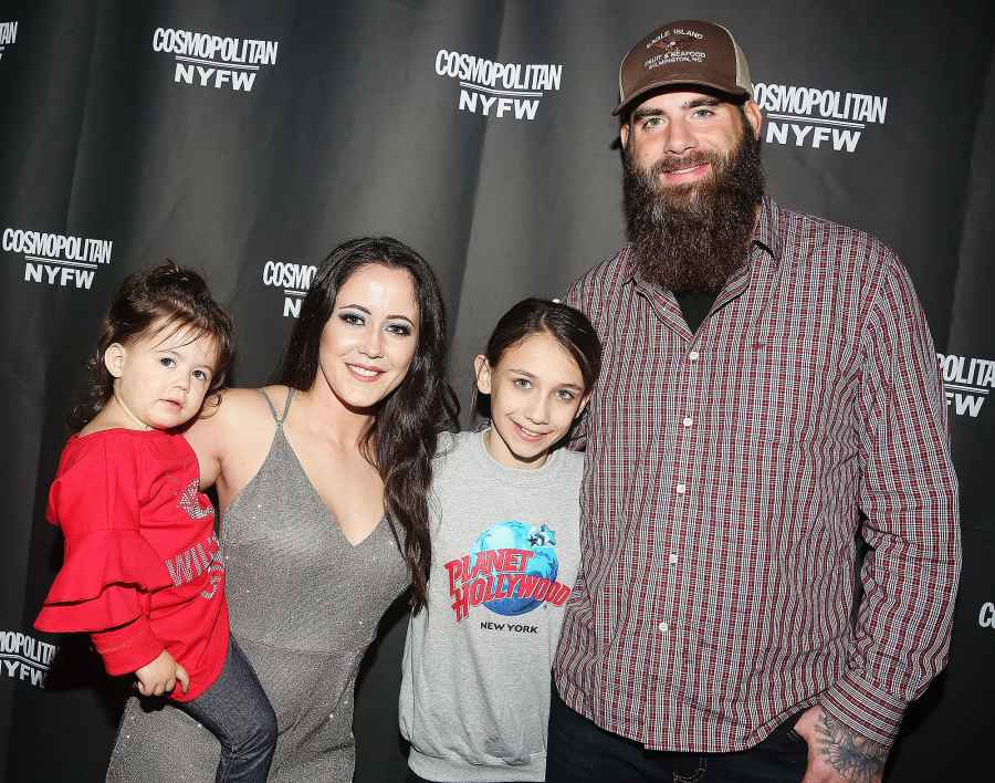 Ensley Jenelle Evans Maryssa David Eason at Cosmopolitan New York Fashion Week Event Jenelle Evans and David Eason Call 911 After Hearing Daughter Ensley Screaming