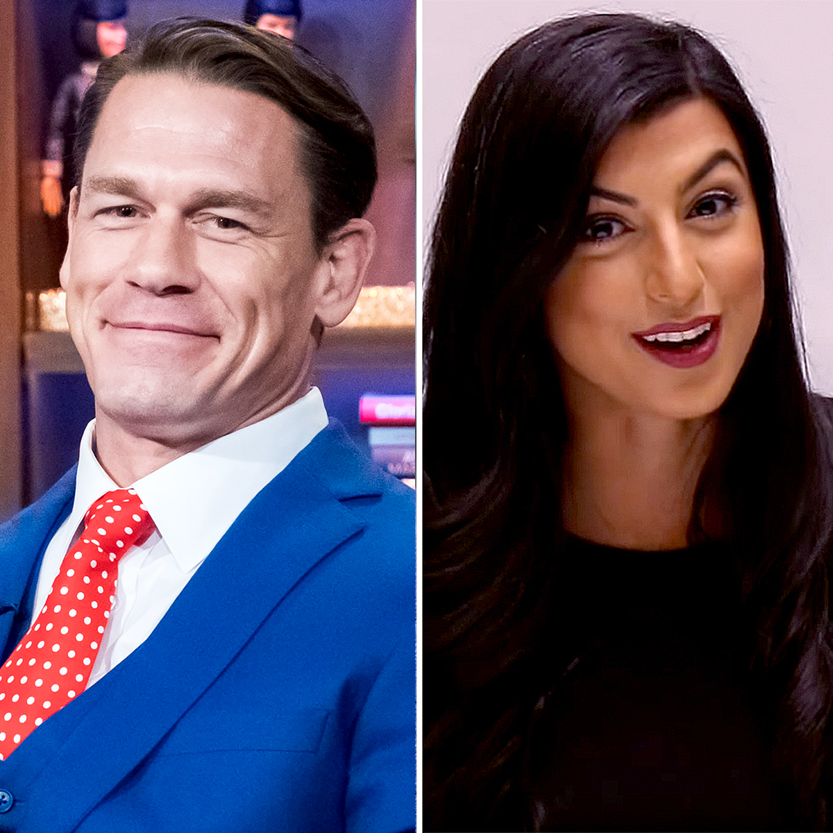 John-Cena-Attends-WWE-Raw-With-Shay-Shariatzadeh