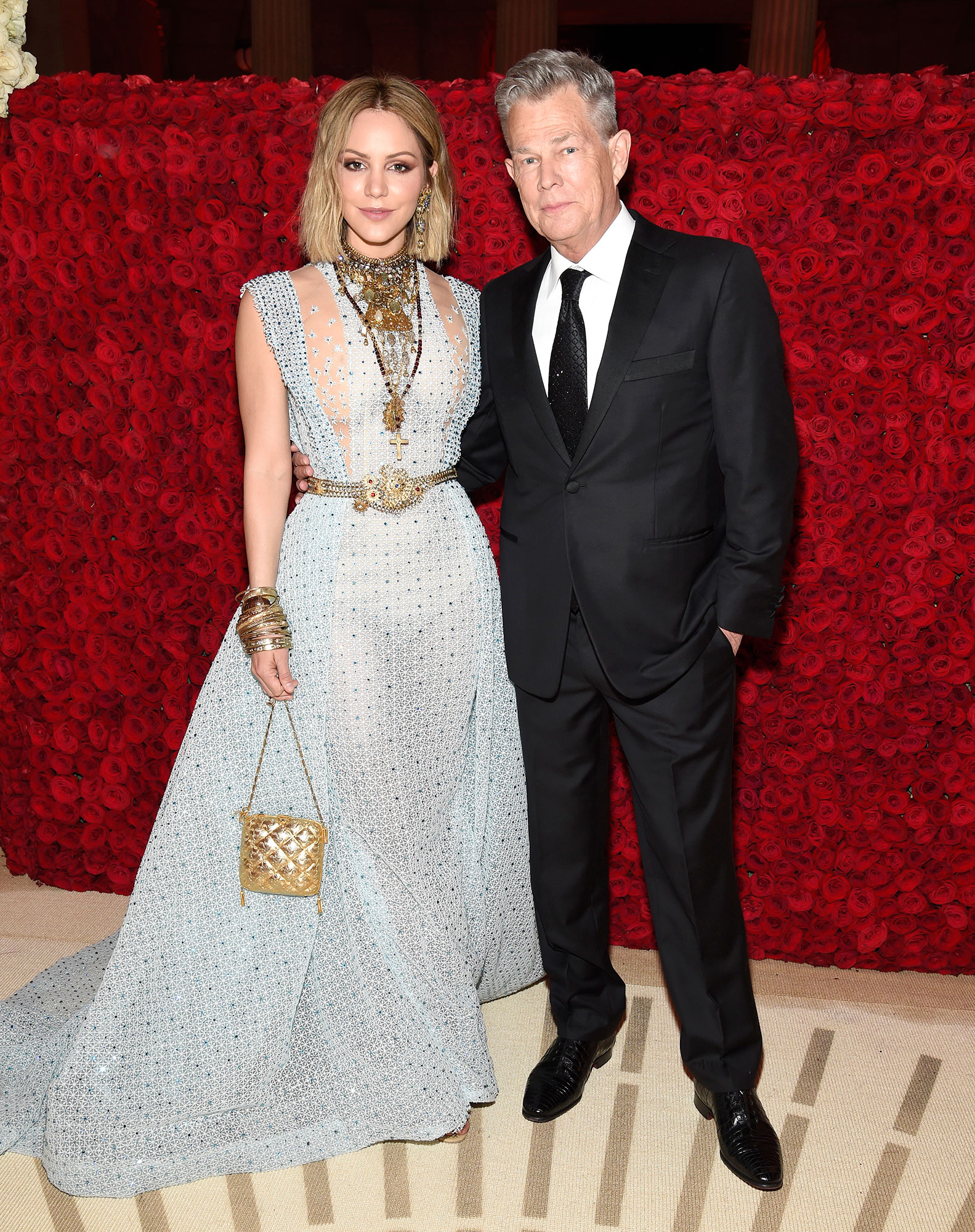 Katharine McPhee and Husband David Foster