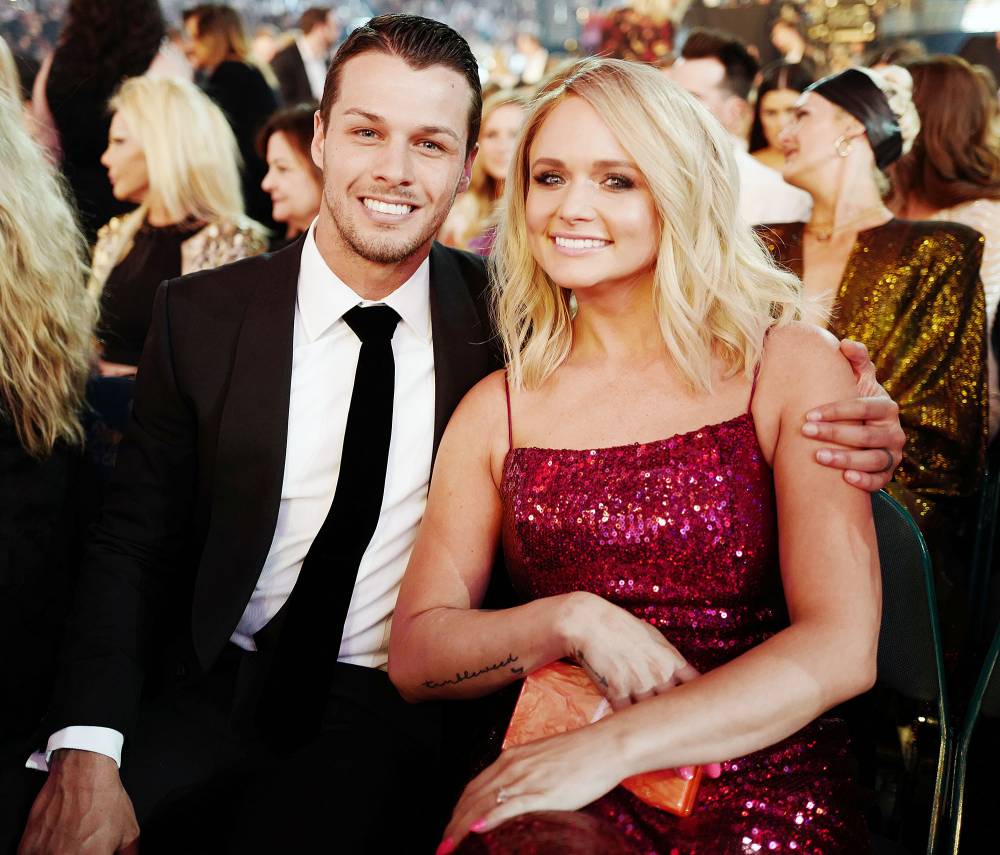 Brendan McLoughlin and Miranda Lambert attend the 2019 bAcademy Of Country Music Awards Robin Roberts Says Brendan McLoughlin Is So Happy After Miranda Lambert