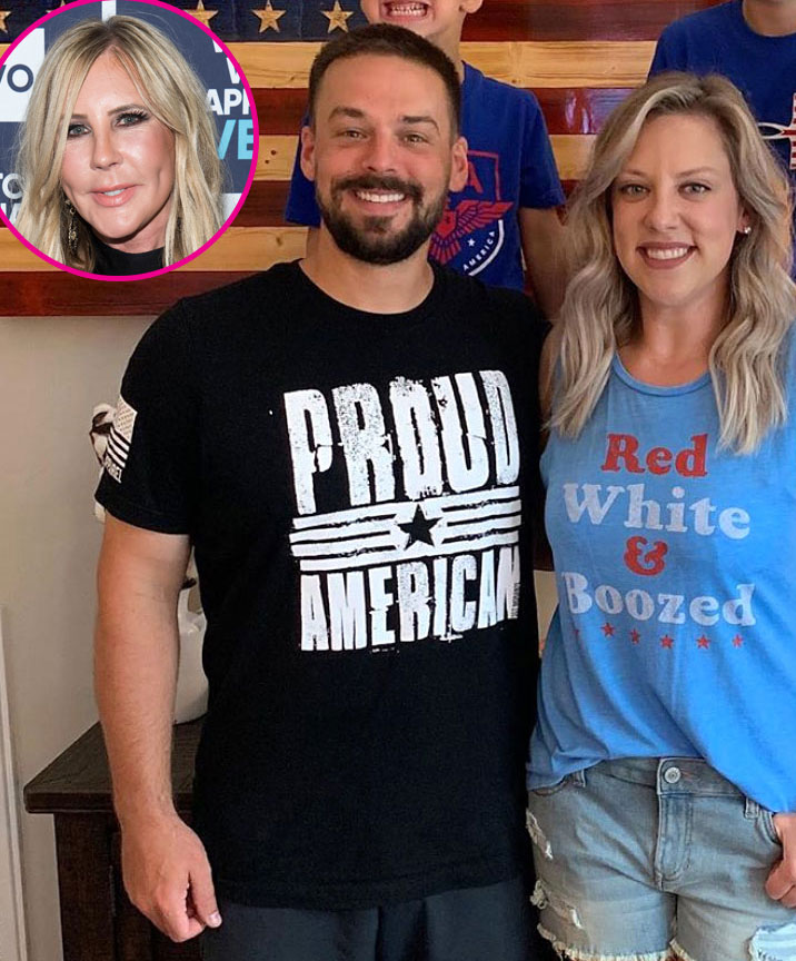 Briana and Ryan Culberson After Weight Loss Family Picture American Flag