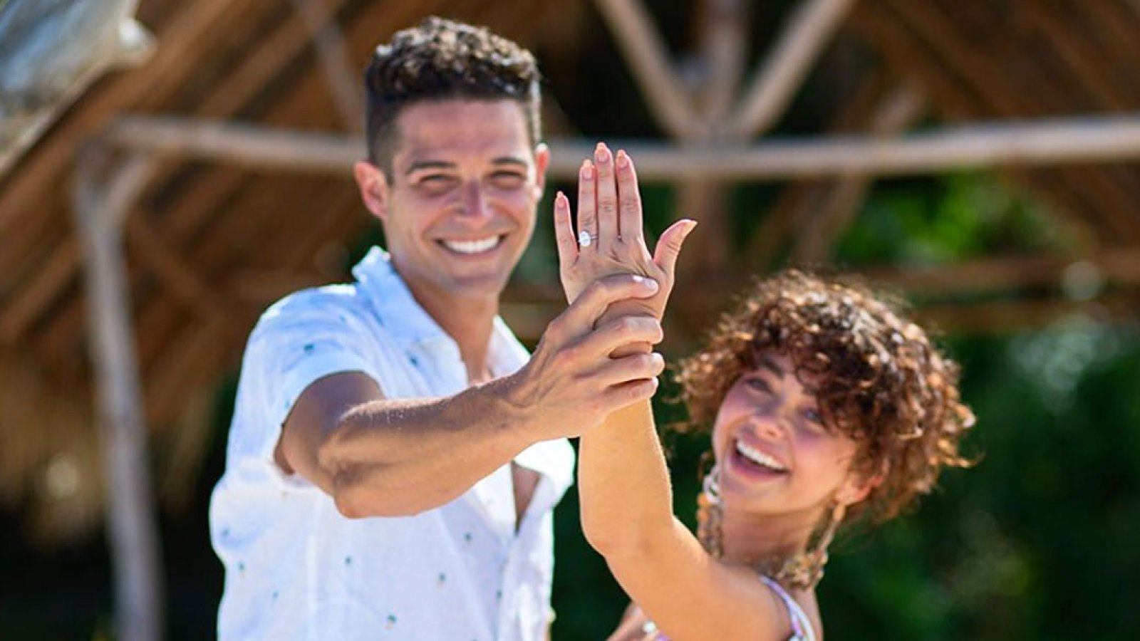 Sarah Hyland Wells Adams Engaged