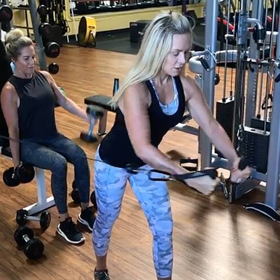 Tamra Judge Gym Weights