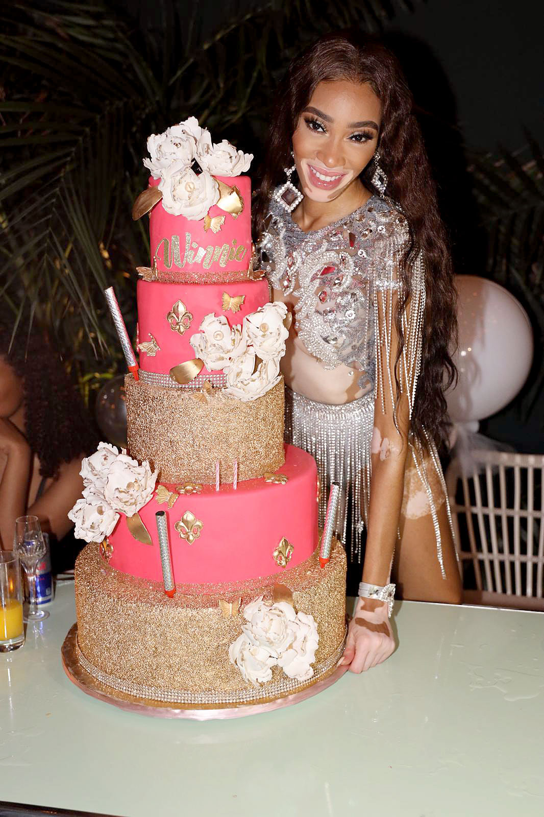 Winnie Harlow Spends Weekend Partying in Miami for 25th Birthday