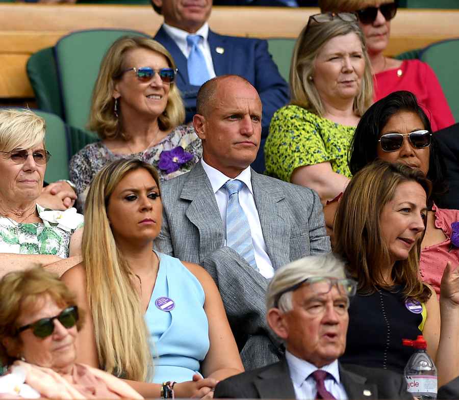 Woody Harrelson Emotions Wimbledon