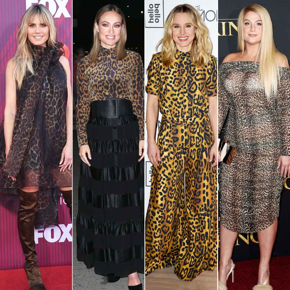 Celebs Wearing Leopard